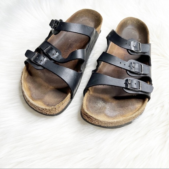 Birkenstock Biro Flor Slide Sandals Size 39 - Picture 2 of 11